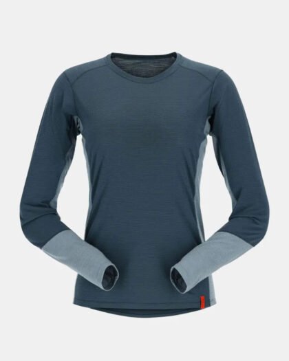 Rab Syncrino Base Ls Tee Womne's Orion Blue