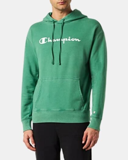 Champion Hoodie Legacy Old School 218600 Green