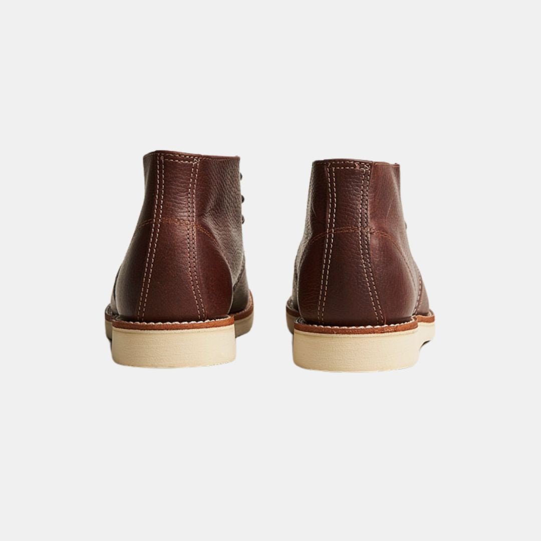 Red Wing Shoes 3141 Work Chukka Brown - Image 3