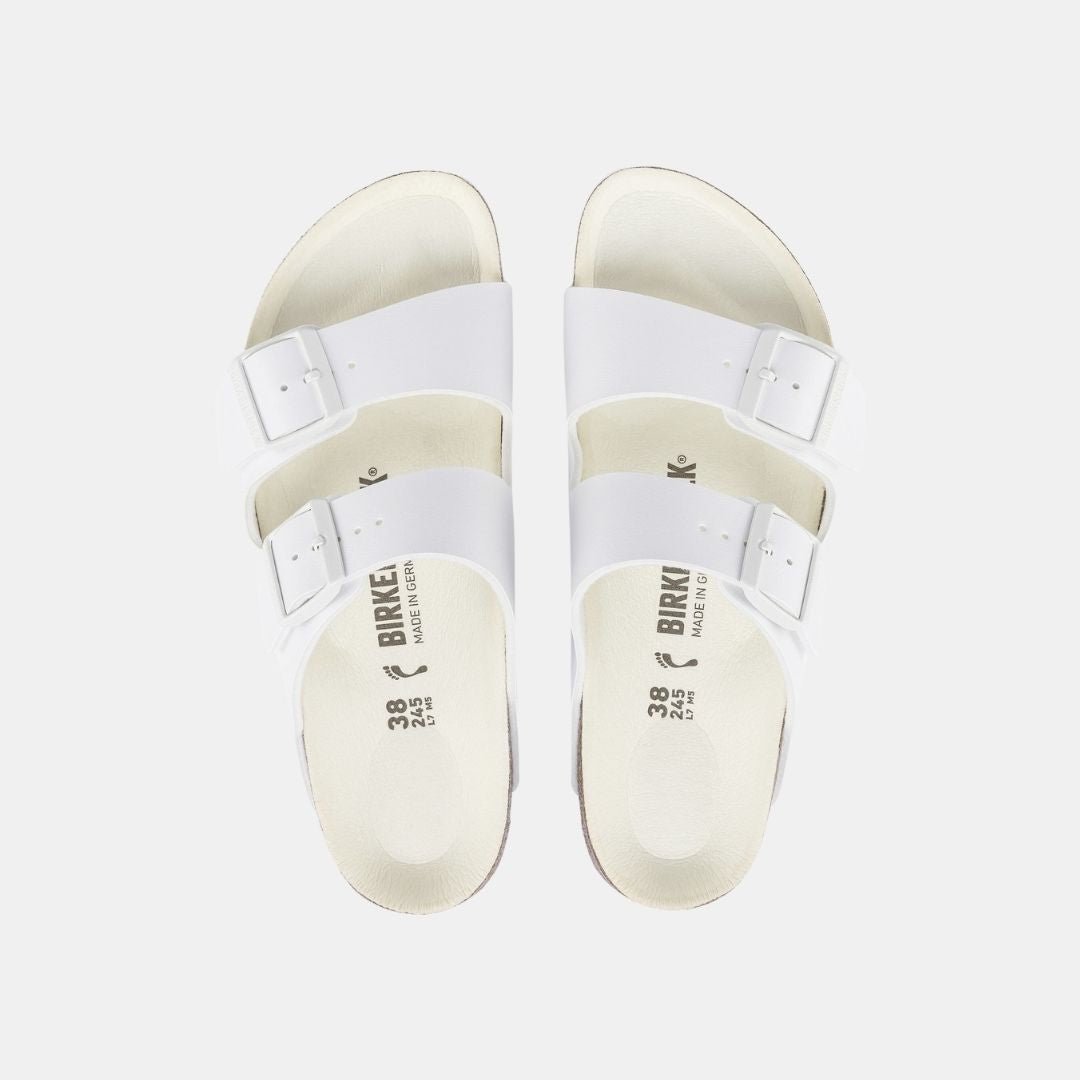 Birkenstock Arizona Birko Flor Women's Triples White - Image 3