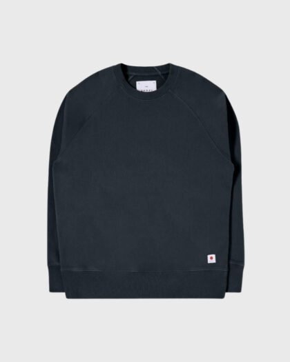 Edwin Rangla Sleeve Crewneck Black