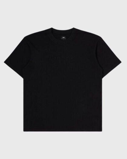 Edwin Katakana Embroidery T-Shirt Black