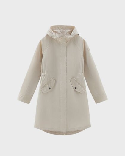 Woolrich Long Summer Parka Women's Light Oak