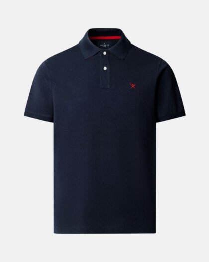 Hackett London Slim Fit Logo Navy