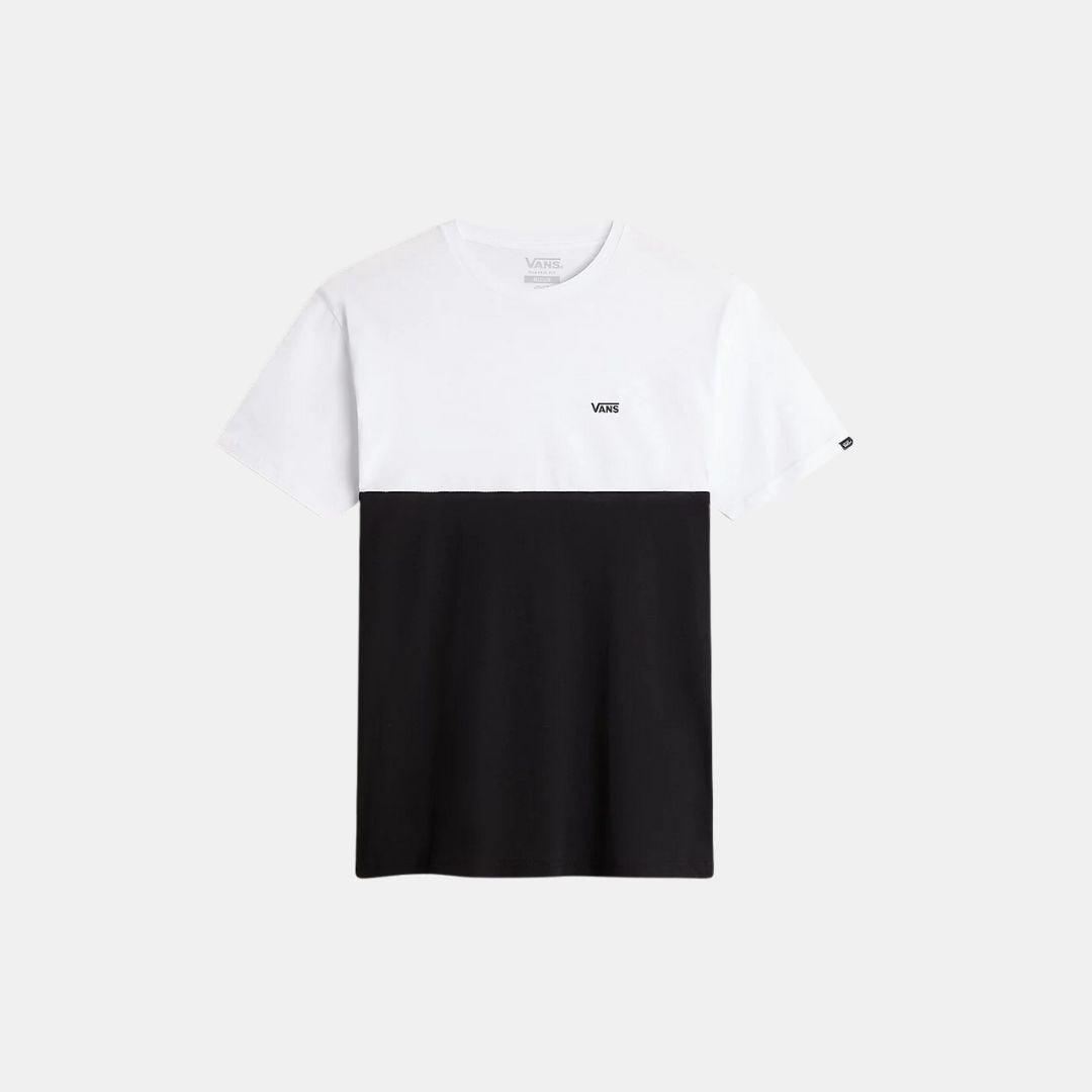 Vans Colorblock T-Shirt White & Black