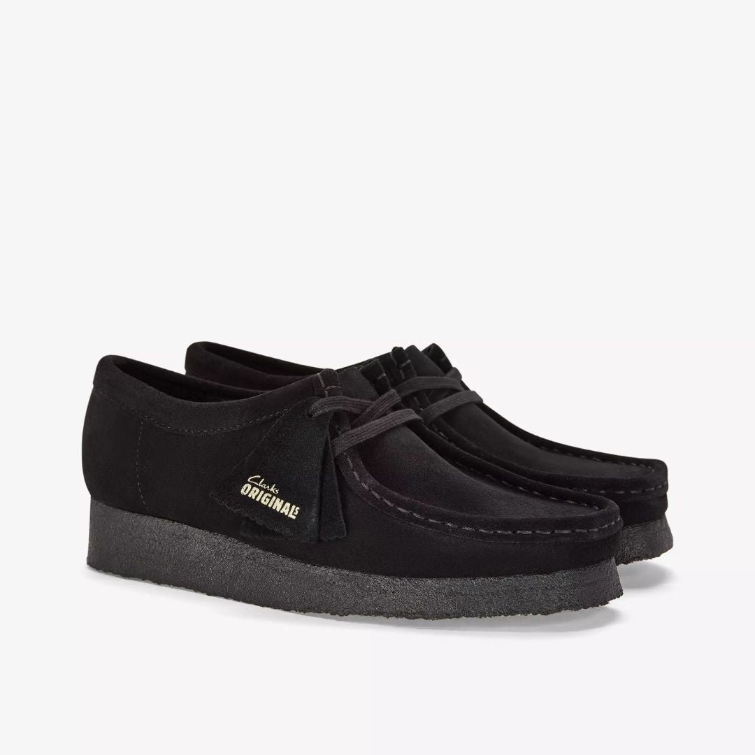 Clarks Wallabee Men's Black Suede - Image 3