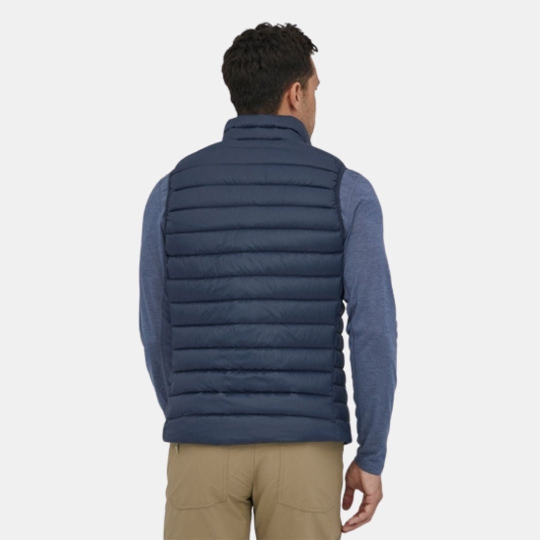 Patagonia Men's Down Sweater Vest Navy - Image 3