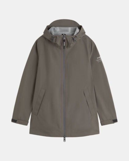 Ecoalf Diluvio Jacket Woman 056 Dusty Olive