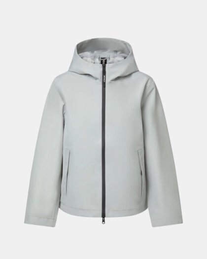 Ecoalf Venis Jacket Woman Blue Pearl