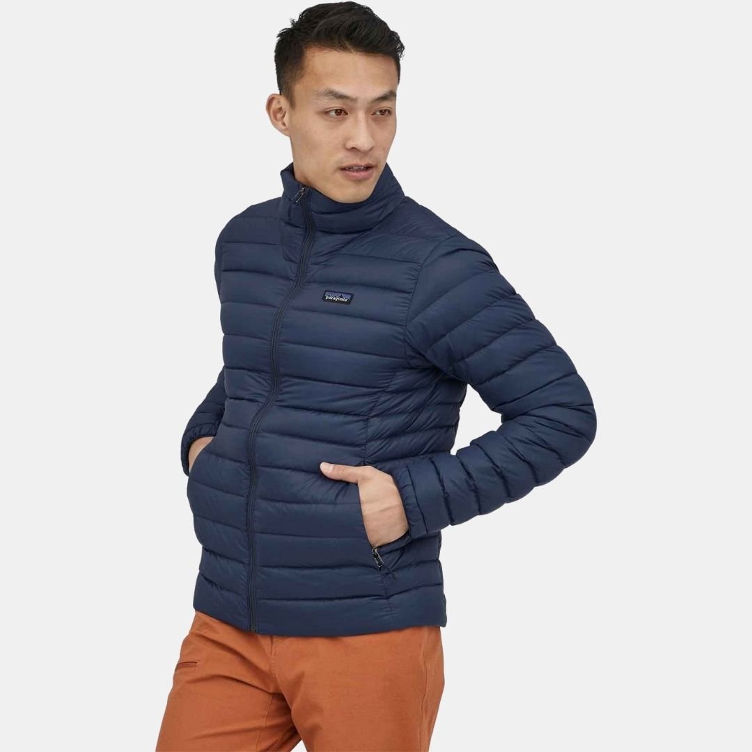 Patagonia Men's Down Sweater Jacket New Navy - Image 2