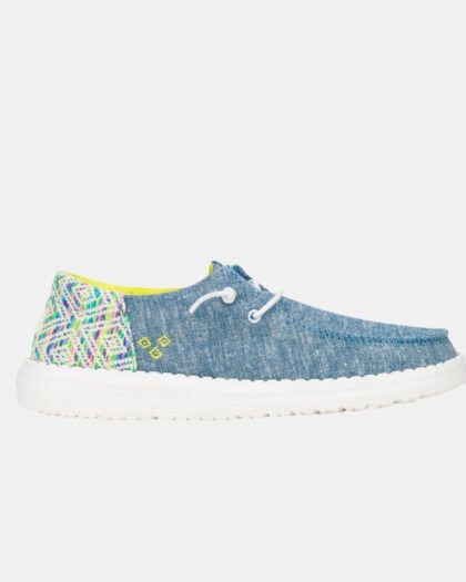 Hey Dude Wendy Funk Surf Baja Blue Multi
