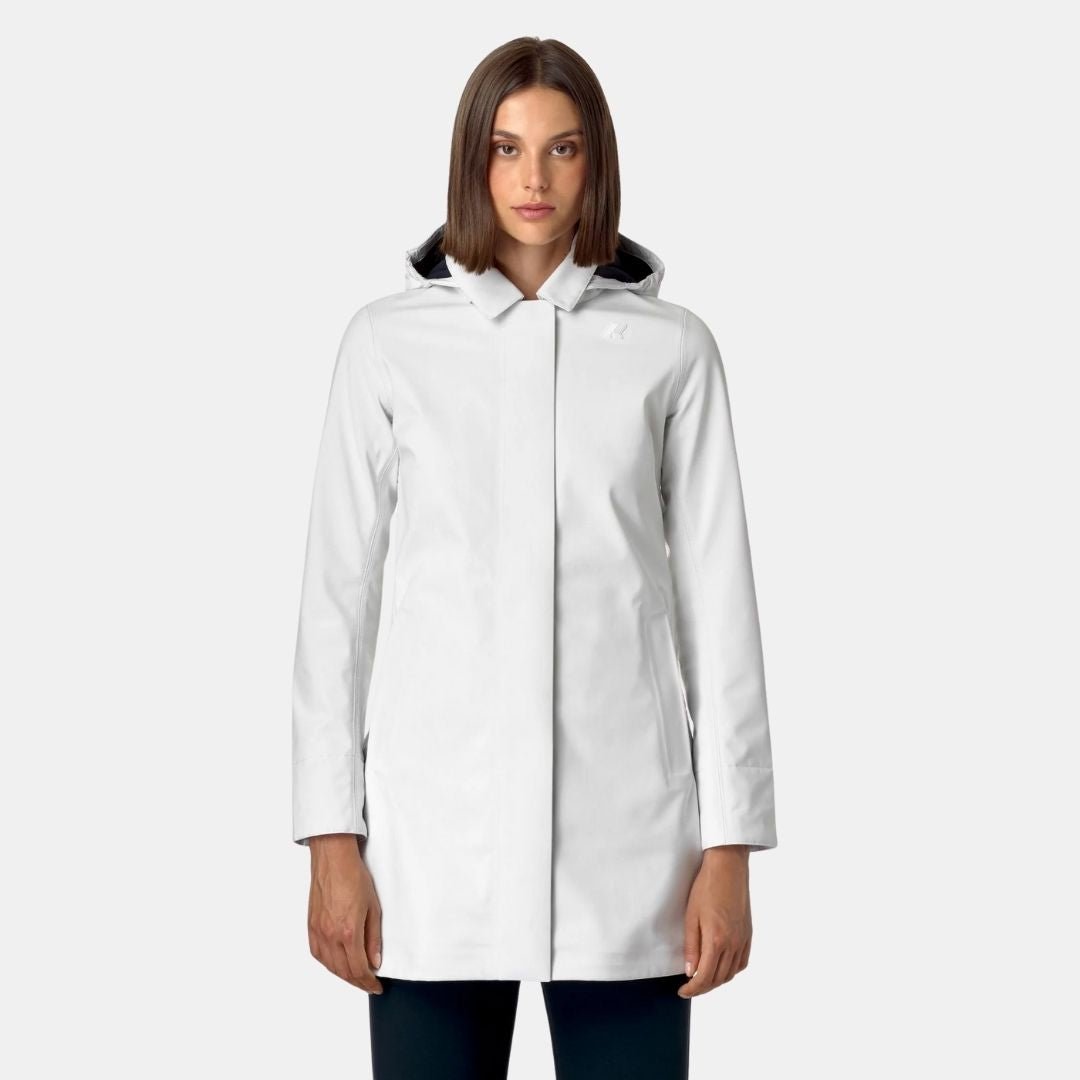 K-Way Mathy Bonded White Gardenia & Blue Depth - Image 2