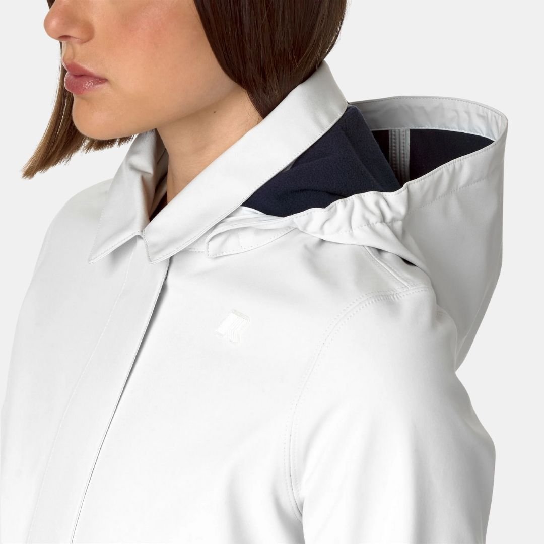 K-Way Mathy Bonded White Gardenia & Blue Depth - Image 4