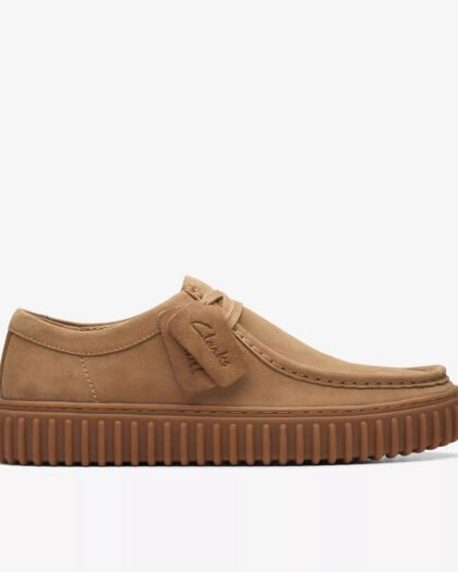 Clarks Torhill Lo Men's Dark Sand Suede