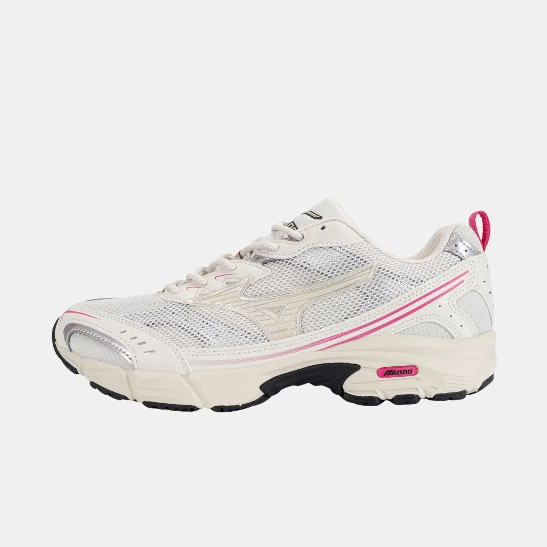 Mizuno MXR Silver Birch & Fuchsia Purple - Image 2