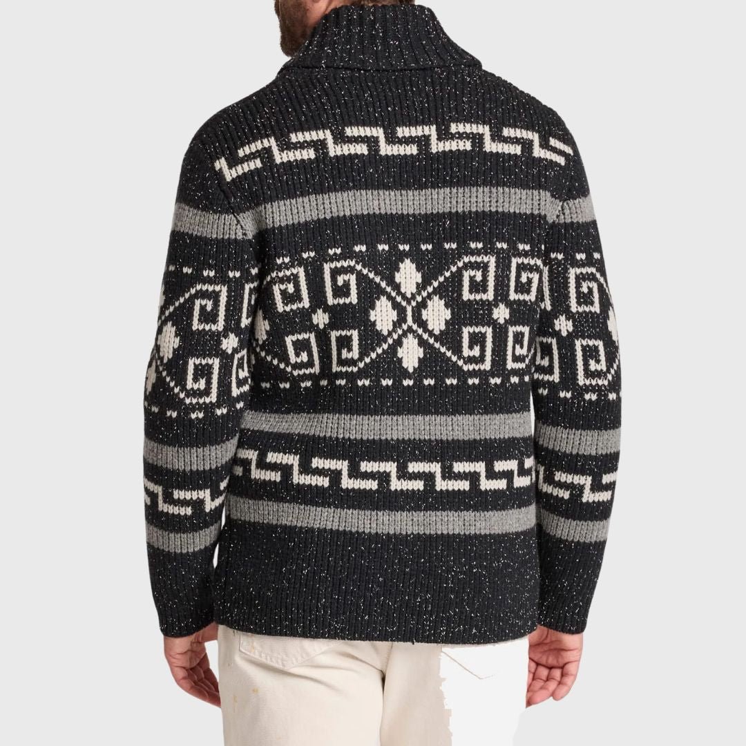 Pendleton The Original Westerley Cardigan Black Donegal - Image 3