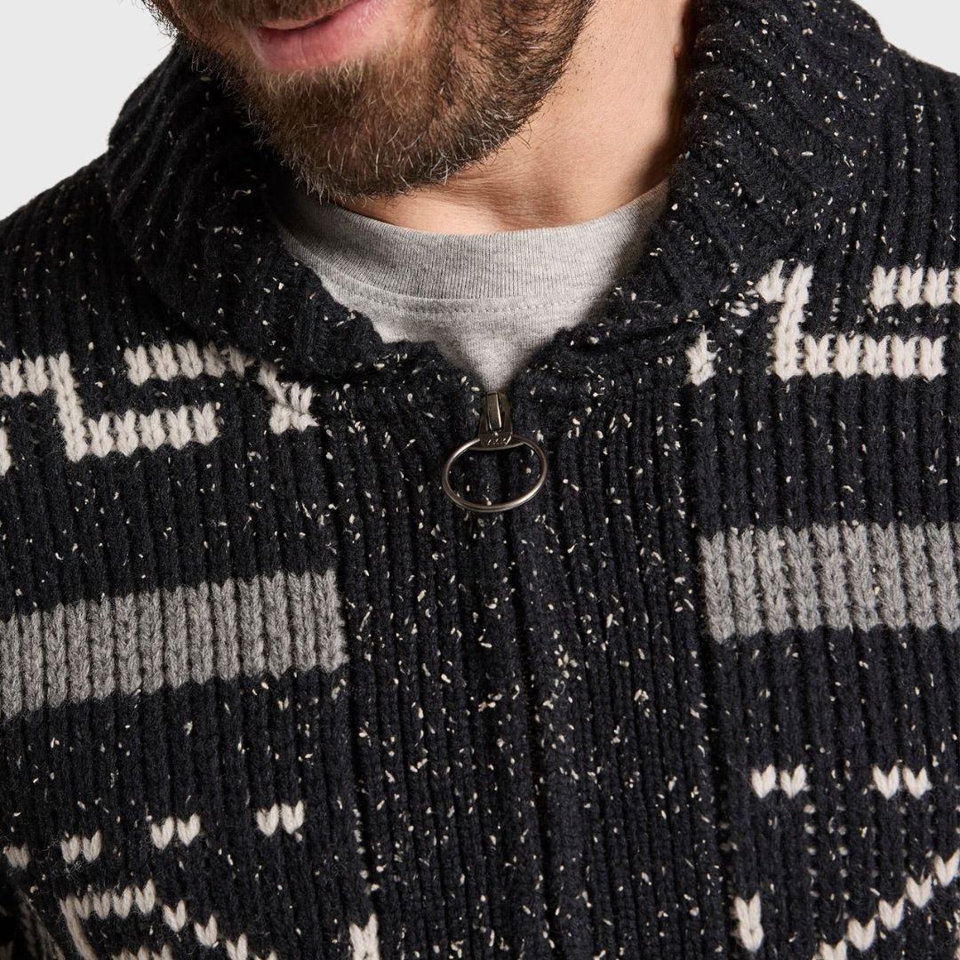 Pendleton The Original Westerley Cardigan Black Donegal - Image 4