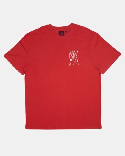 Deus Ex Machina Bobskull Tee Cranberry