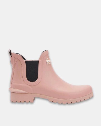 Barbour Wilton Boot Pink Rust