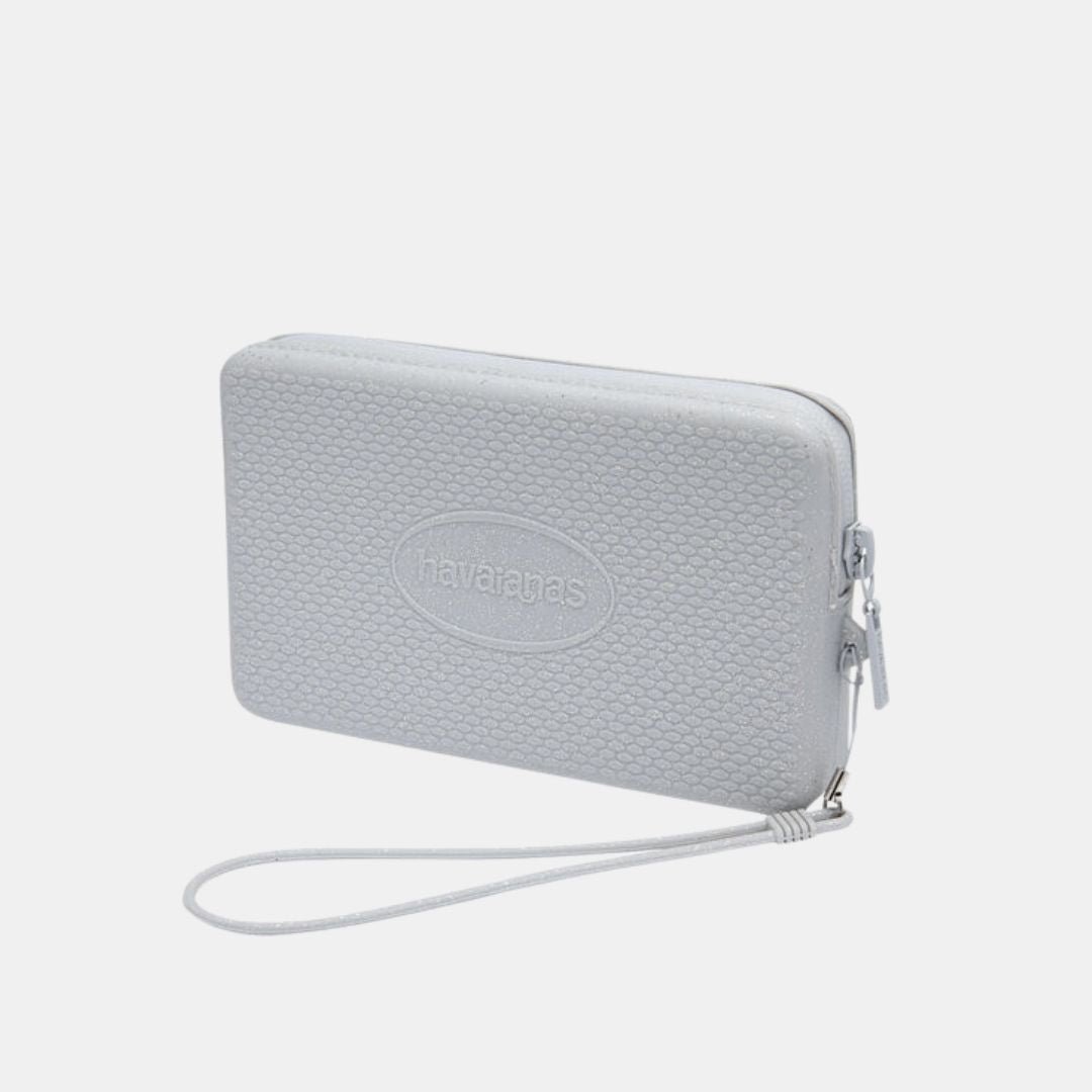 Havaianas Mini Bag Unisex Glitter Silver - Image 2