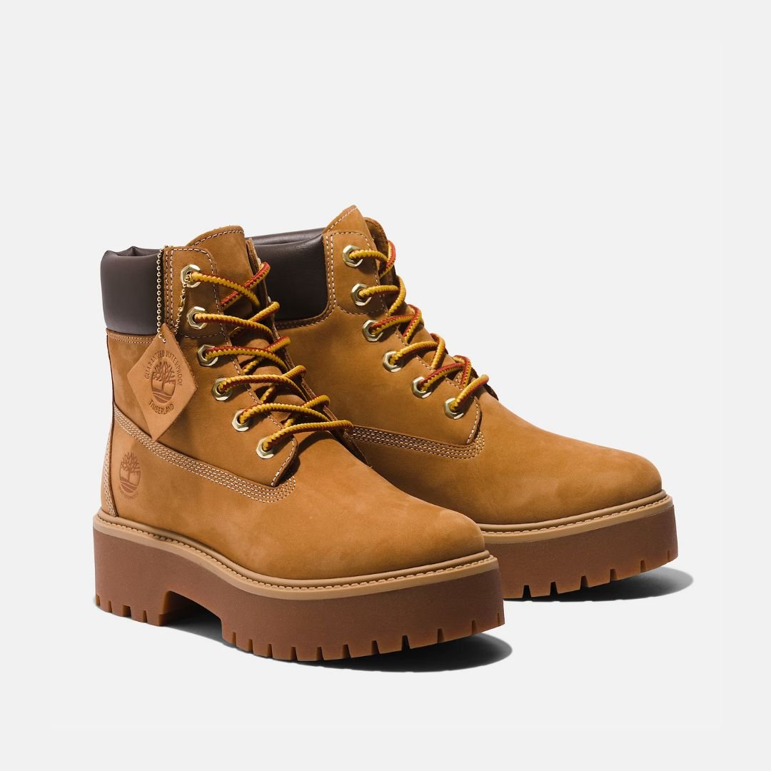 Timberland Stone Street 6 In Lace Waterproof Wheat - Image 3