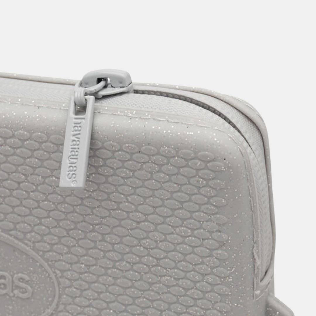 Havaianas Mini Bag Unisex Glitter Silver - Image 3