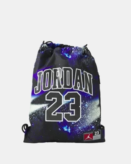 Jordan Jersey Gym Sack Black Hyper Royal