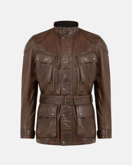Belstaff Jacket Trialmaster Panther Dark Earth
