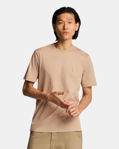 Lyle & Scott Superfine T-Shirt Stealth Brown