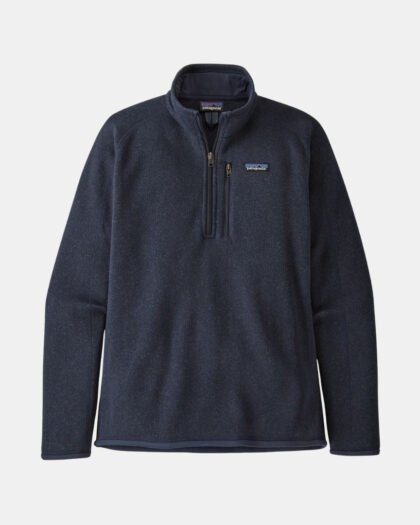 Patagonia Men's Better Sweater 1/4 Zip New Navy