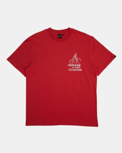 Deus Ex Machina Camperdown Address Tee Valiant Red