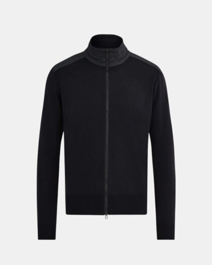 Belstaff Kelbrook Zip Cardigan Black
