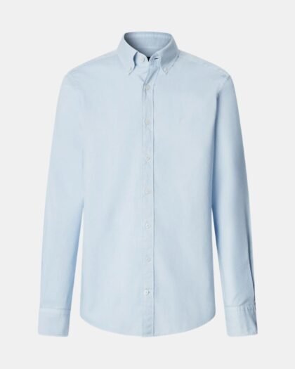 Hackett London Ess Gmt Dyed Oxford Oxford Blue