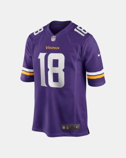Nike NFL Minnesota Vikings Nike Home Jersey Jefferson #18
