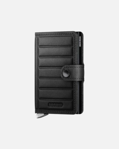 Secrid Premium Mini Wallet Emboss Lines Black