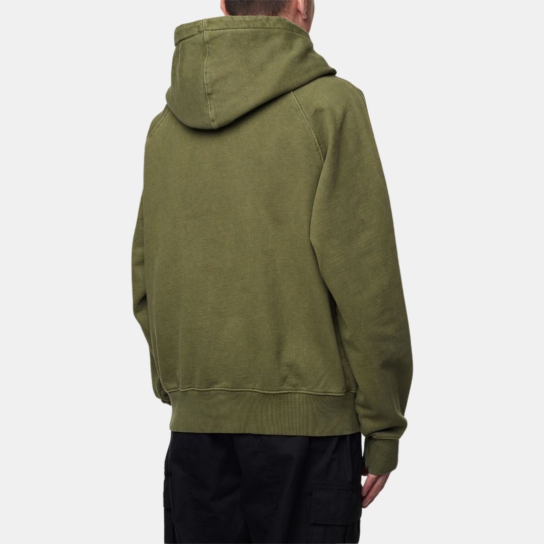 Frizmworks OG Pigment Dyeing Hoody 002 Green - Image 3