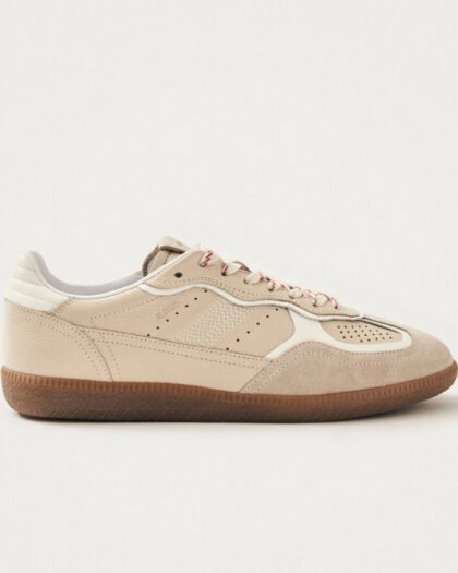 Alohas 490 Rife Grain Cream Leather Sneakers