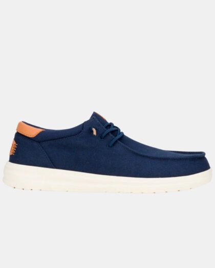 Hey Dude Paul Canvas Navy Blazer