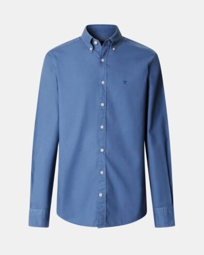 Hackett London Ess Gmt Dyed Oxford Eton Blue