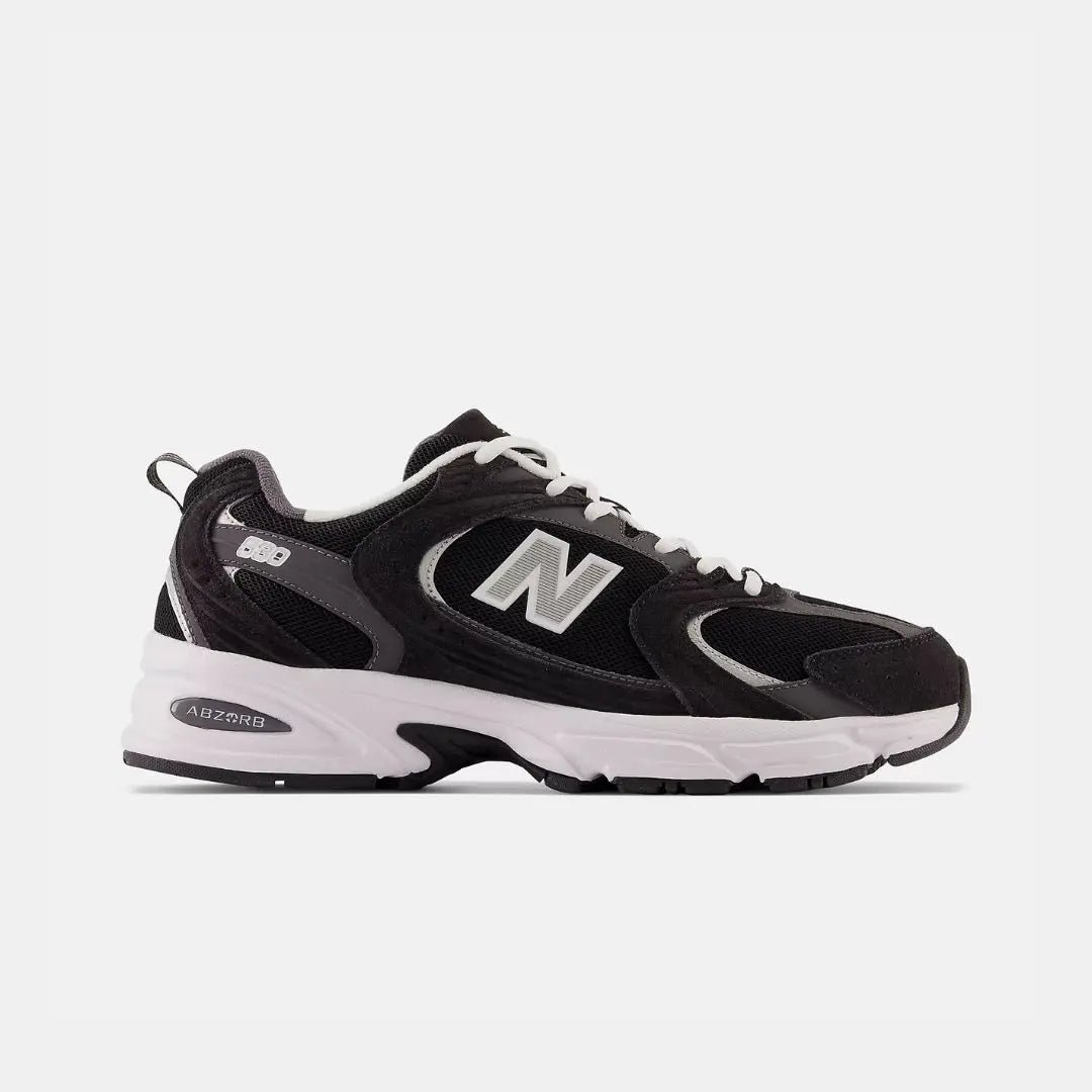 New Balance 530 Black Magnet Silver Metallic