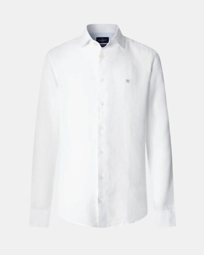 Hackett London Ess Gmd Linen Kent Optic White