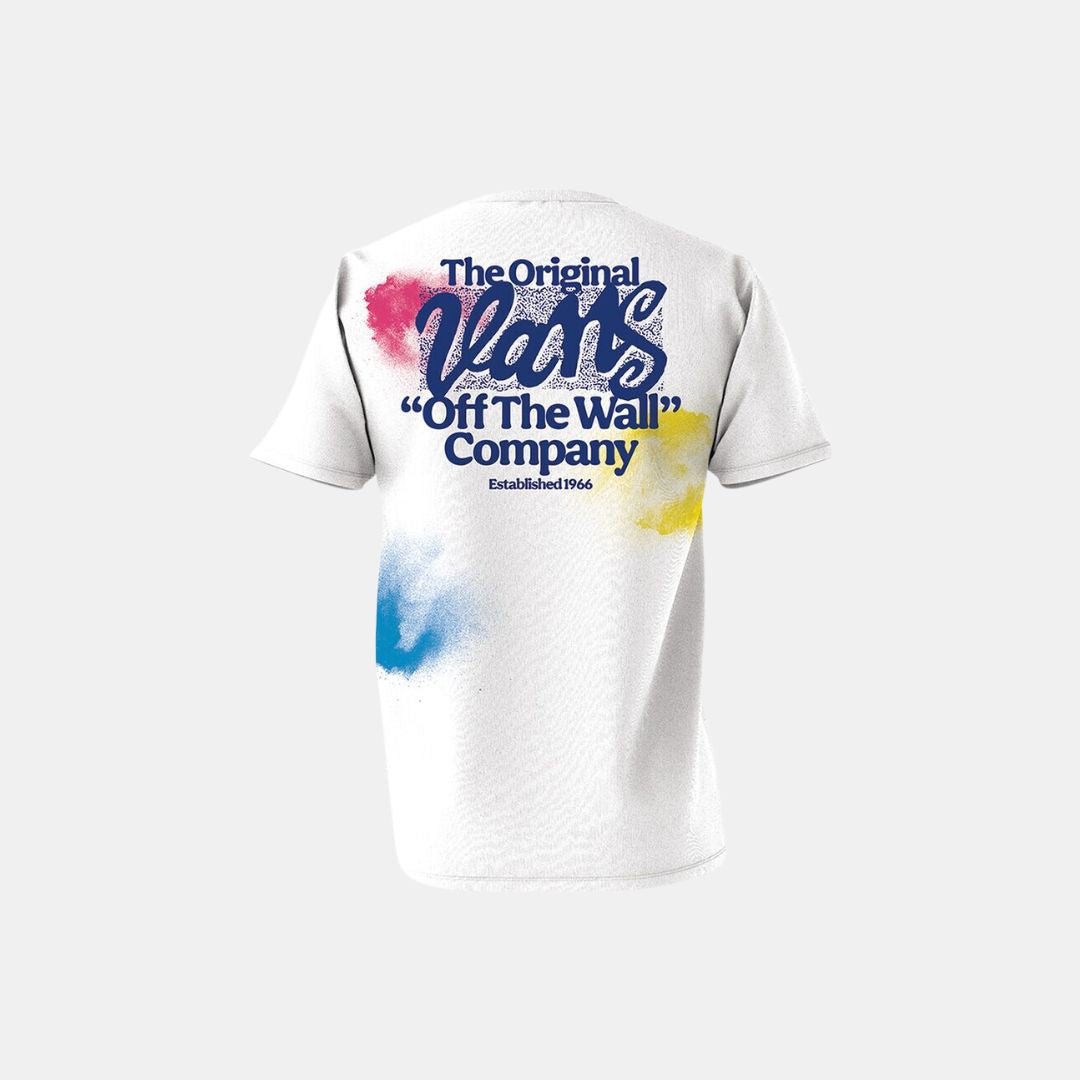 Vans Spray Type T-Shirt White - Image 2