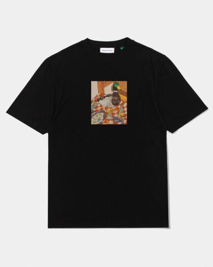 Edmmond Studios Cute Duck T-Shirt Plain Black