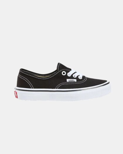 Vans Authentic Kid's Black & True White