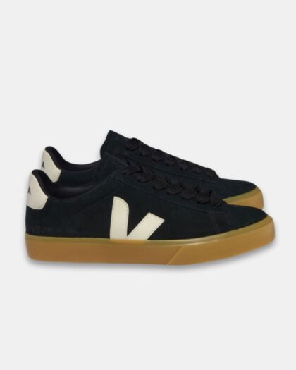 Veja Men's Campo Suede Black Pierre