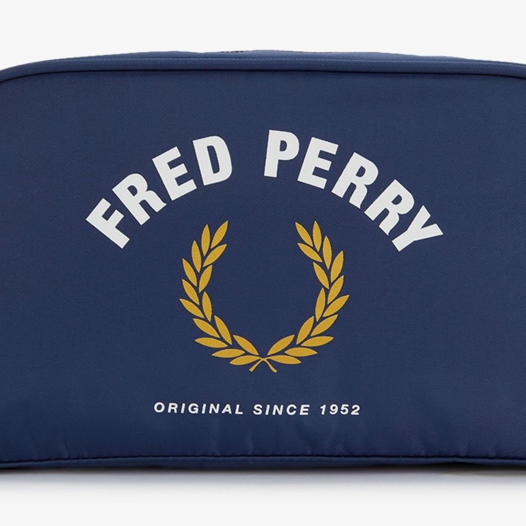 Fred Perry Wash Bag Tennis Blue - Image 2