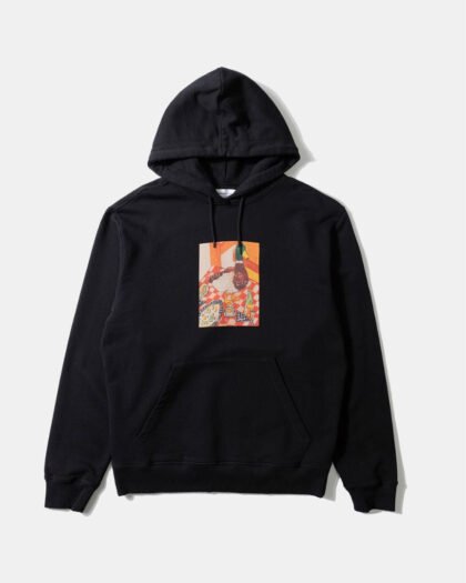 Edmmond Studios Cute Duck Hoodie Plain Black