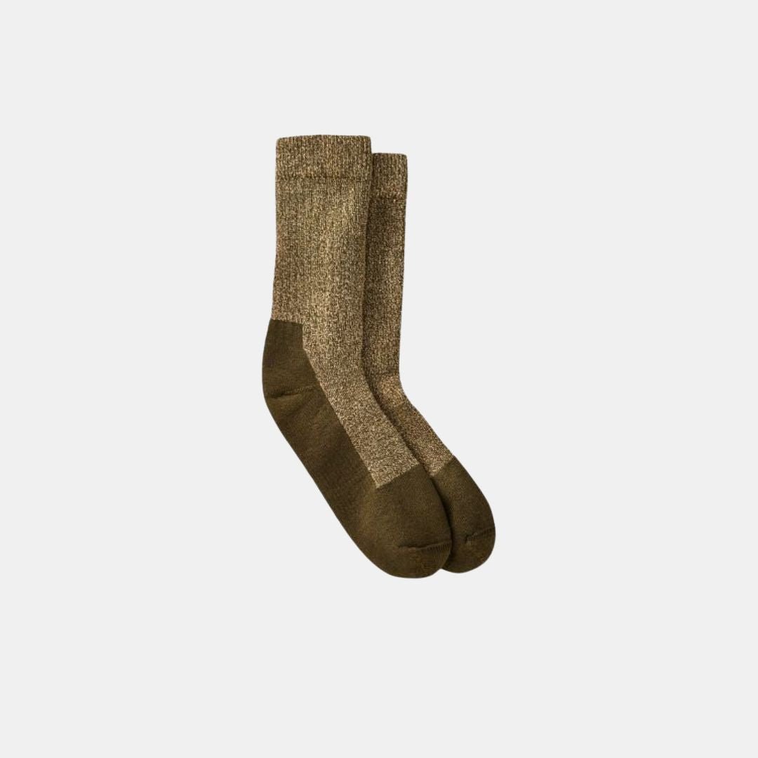 Red Wing Shoes Deep Toe Capped Wool Sock Olive