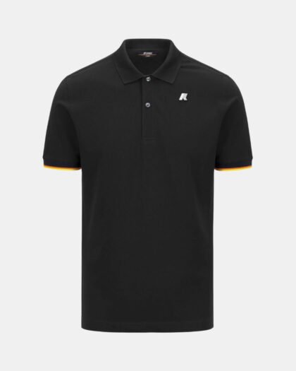 K-Way Vincent Pique Slim Black Pure