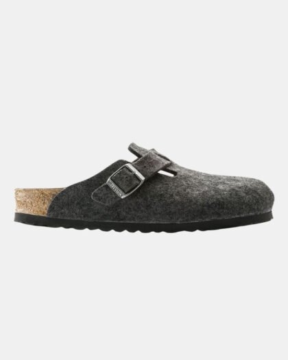 Birkenstock Boston Wool Unisex Anthracite